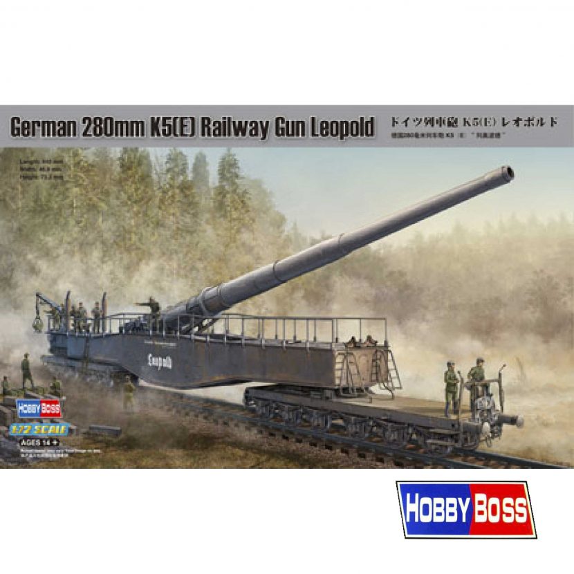 German 280mm K5(e) Railway Gun Leopold - Imagen 2