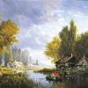 A Town on a River