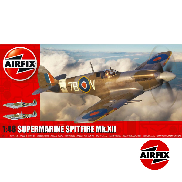 Modellino Newcastle Spitfire Mk12 – Set Piano Per Collezionisti