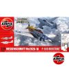 Messerschmitt Me262A-1A & P-51D Mustang
