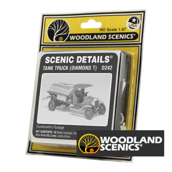 thumbnail image 2 of Add Character To Your Layout: Woodland Scenics 1914 Diamond T Service Truck Kit 2 of 5