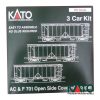 3 car kit - AC & F 70t Covered Hopper